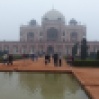 Le mausolée d'Hyumayun, très semblable au Taj Mahal