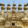 Détail d'un des temples du palace, dédié à Vishnu